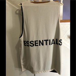 Fear Of God Mesh Tank- Reversible- Size Large